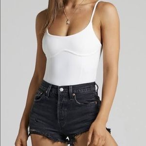 Levi’s 501 womens shorts in black